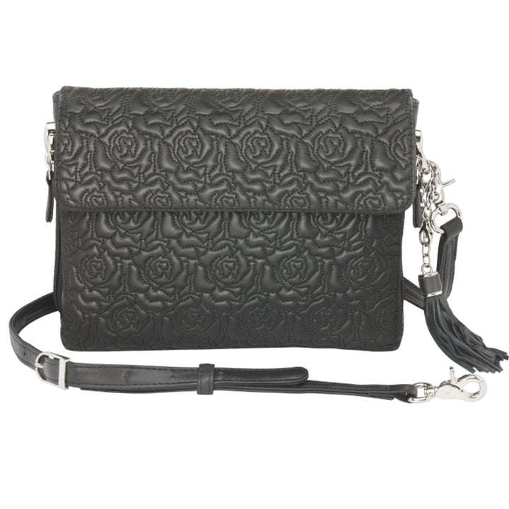 Clutch Concealed Carry Purse Embroidered Lambskin GTM-10