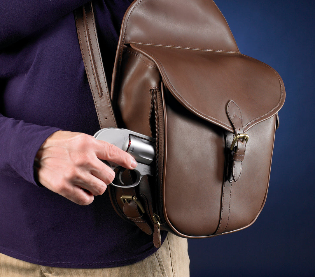 Saddlebag Concealed Carry Purse Cowhide GTM-189
