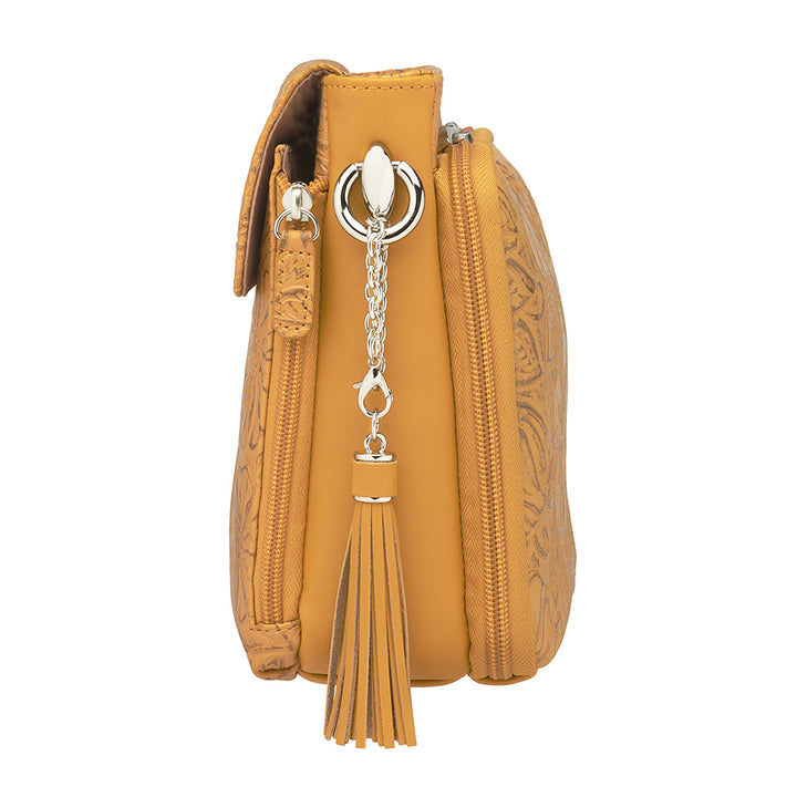 Clutch Concealed Carry Purse Debossed USA Cowhide GTM-22