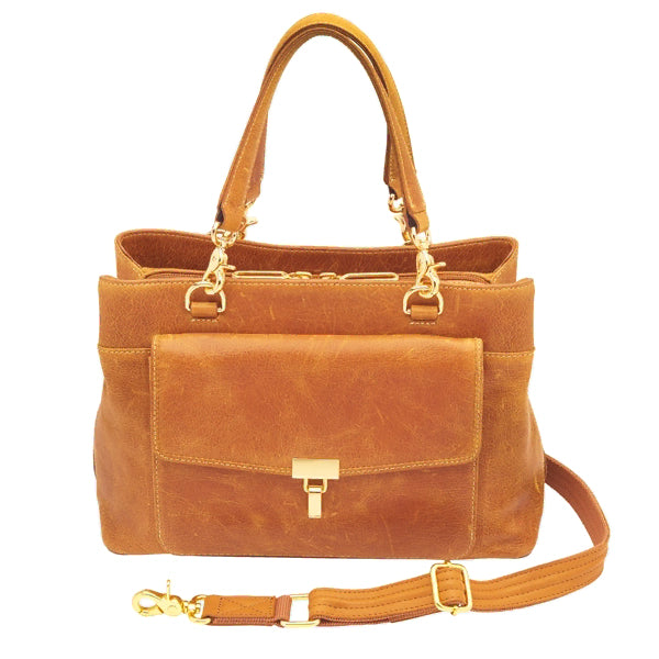 Avenue Large Satchel Concealed Carry Bag GTM-CZY/32CRML | GTMoriginals