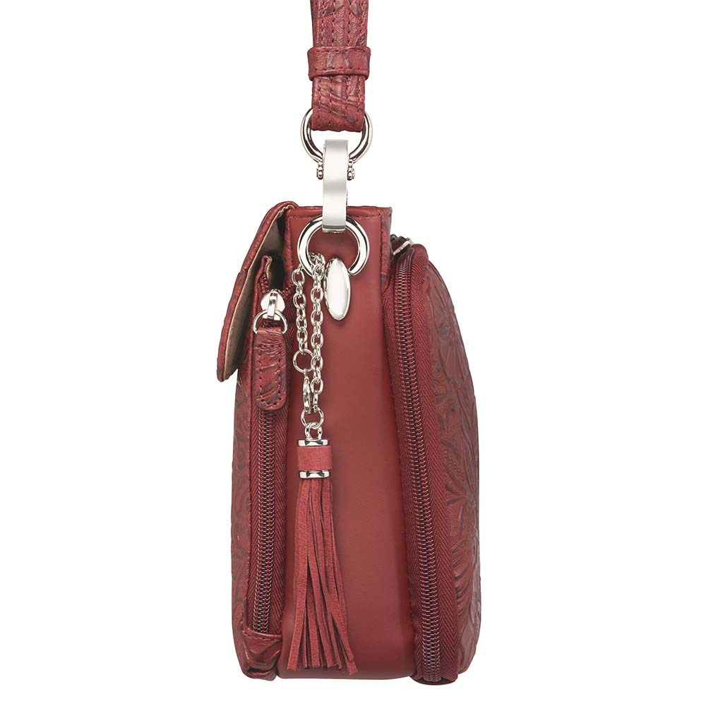 Clutch Concealed Carry Purse Debossed USA Cowhide GTM-22