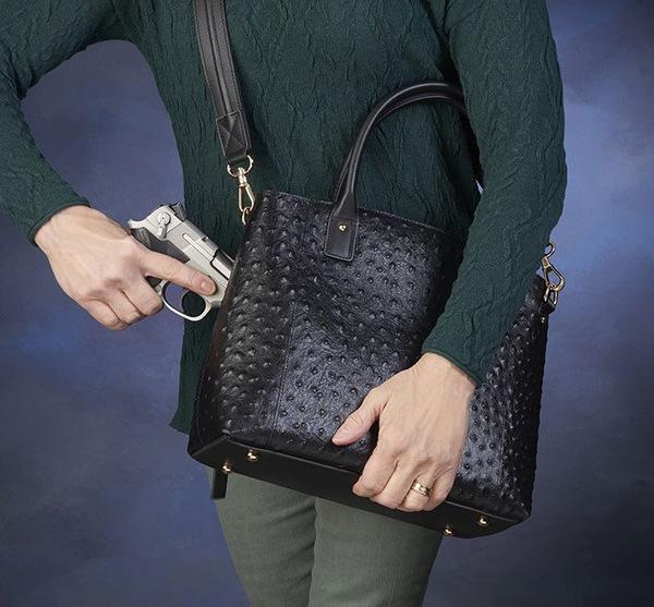 GTM-51 Town Tote - 3 Colors - Concealed Carry Handbags - CCW Purses - GunTotenMamas