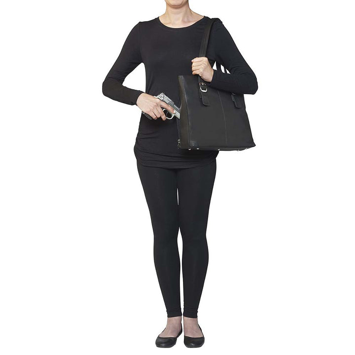 Shoulder Portfolio Concealed Carry Bag Cowhide GTM-1018