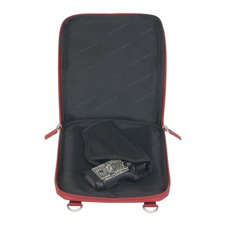 Crossbody Shoulder Pouch Concealed Carry Bag Leather GTM-99