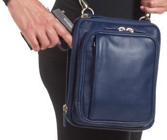 CCW Handbag for a women with a real women model 