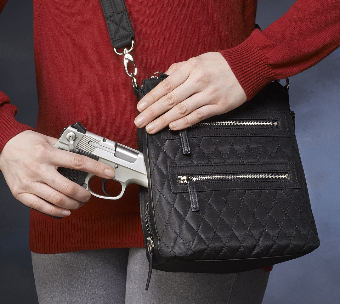GTM/QMF-20 Cross Body Quilted Sac from Personal Defense World