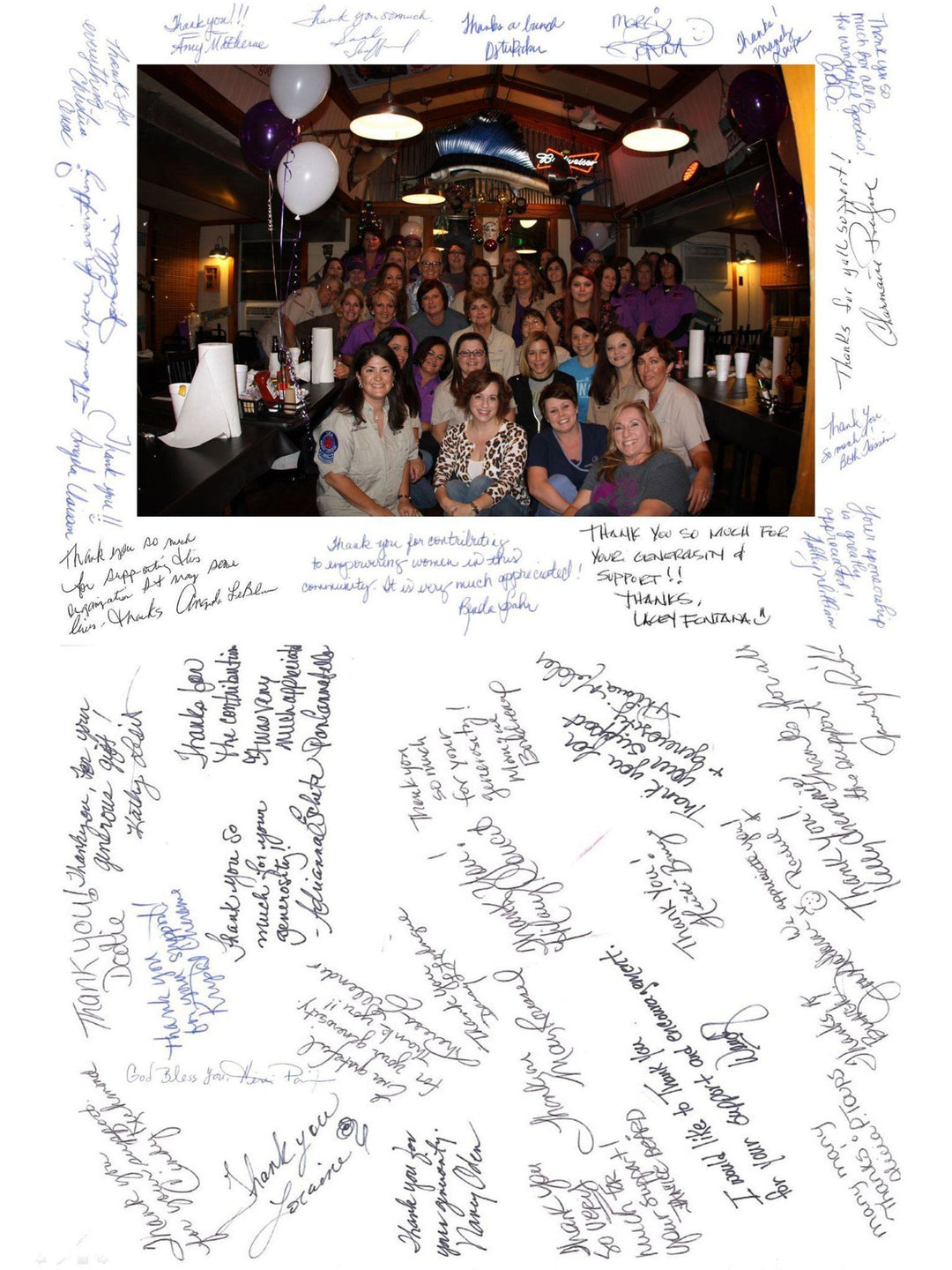 The TWAW Bayou Region Chapter Anniversary Donation On behalf of The Well Armed Woman Bayou Region Shooting Chapter