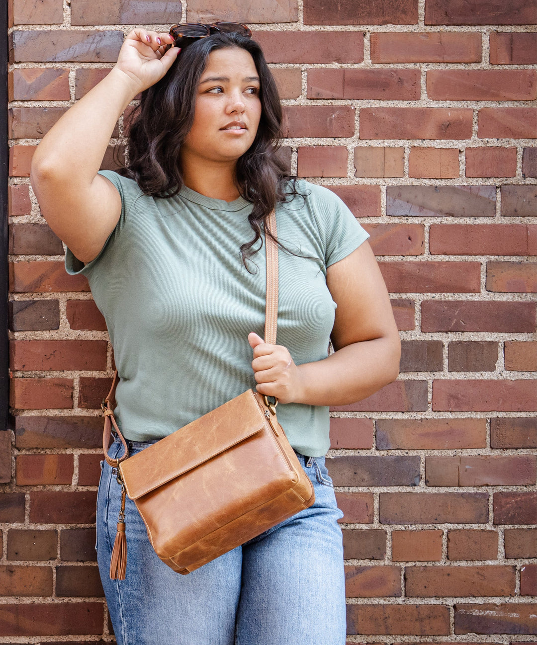 girl with a ccw purse