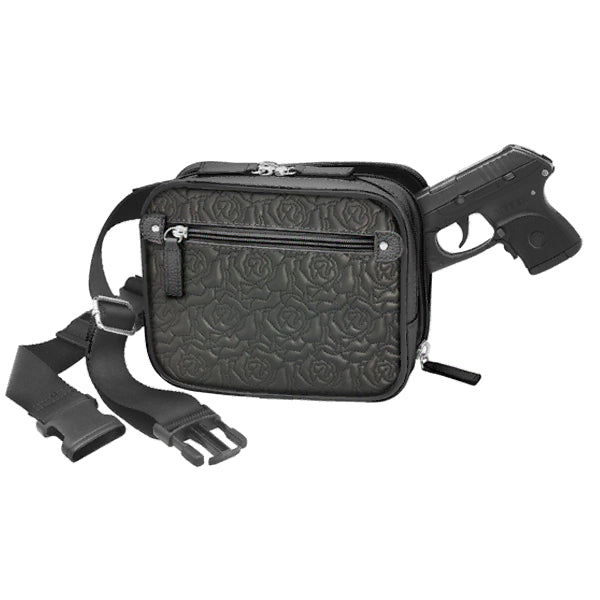 Sling Waist Pack Concealed Carry Cowhide Purse GTM-116