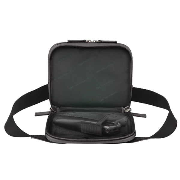 Sling Waist Pack Concealed Carry Cowhide Purse GTM-116