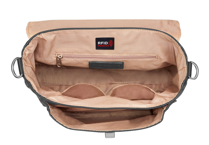 Schoolgirl Crossbody Satchel Concealed Carry Purse GTM-36