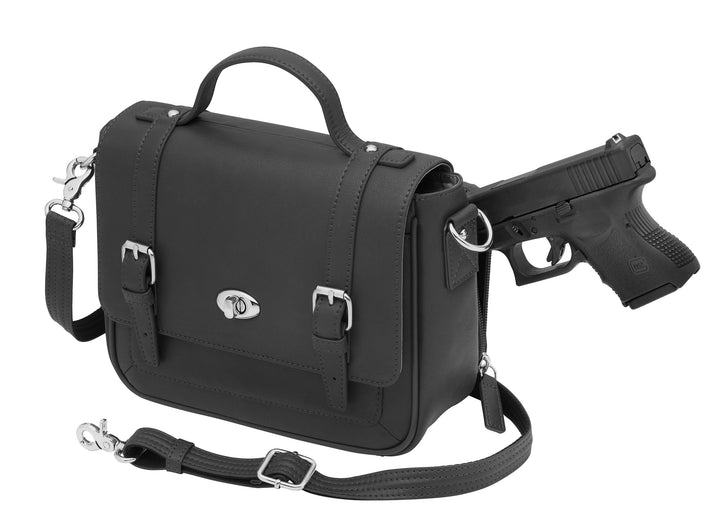 Schoolgirl Crossbody Satchel Concealed Carry Purse GTM-36