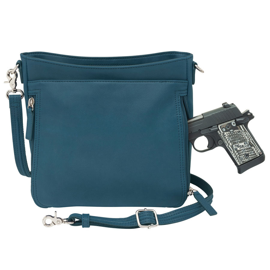 Slim Crossbody Concealed Carry Top Grain USA Cowhide GTM-98
