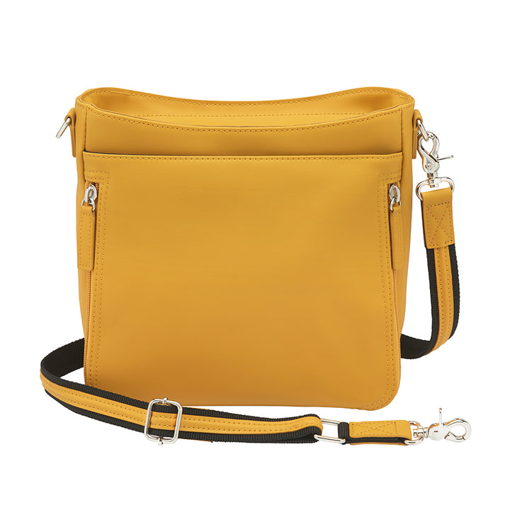 Slim Crossbody, Debossed USA Cowhide