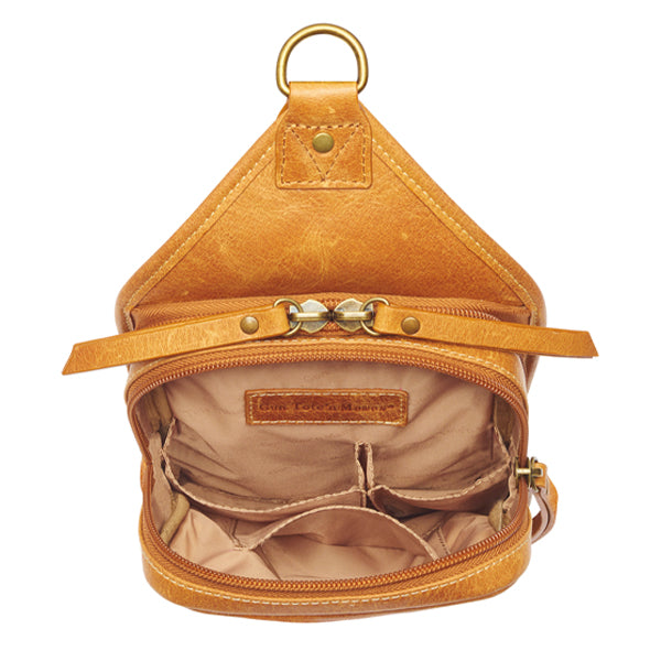 Slingster Minimalist Concealed Carry Sling USA Buffalo Leather GTM-CZY/106