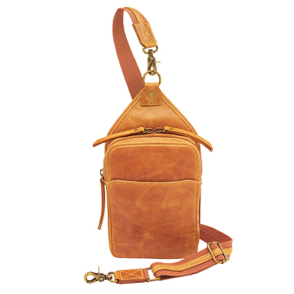 Slingster Minimalist Concealed Carry Sling USA Buffalo Leather GTM-CZY/106