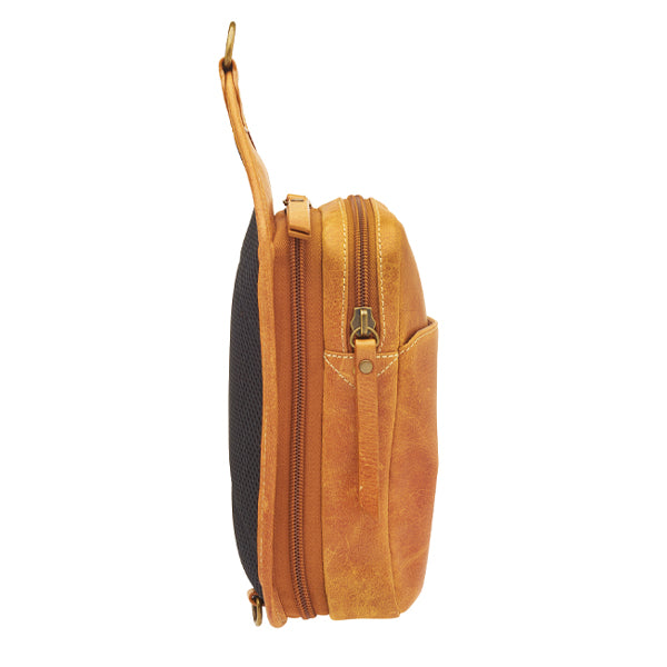 Slingster Minimalist Concealed Carry Sling USA Buffalo Leather GTM-CZY/106