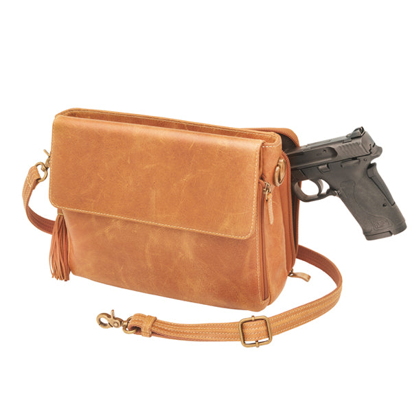 Clutch Concealed Carry Purse Distressed Buffalo GTM-CZY/22