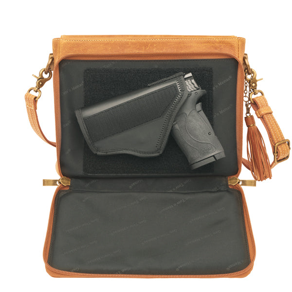 Clutch Concealed Carry Purse Distressed Buffalo GTM-CZY/22