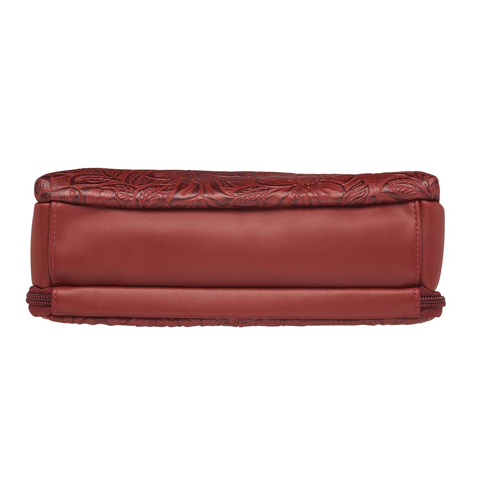 Clutch Concealed Carry Purse Debossed USA Cowhide GTM-22