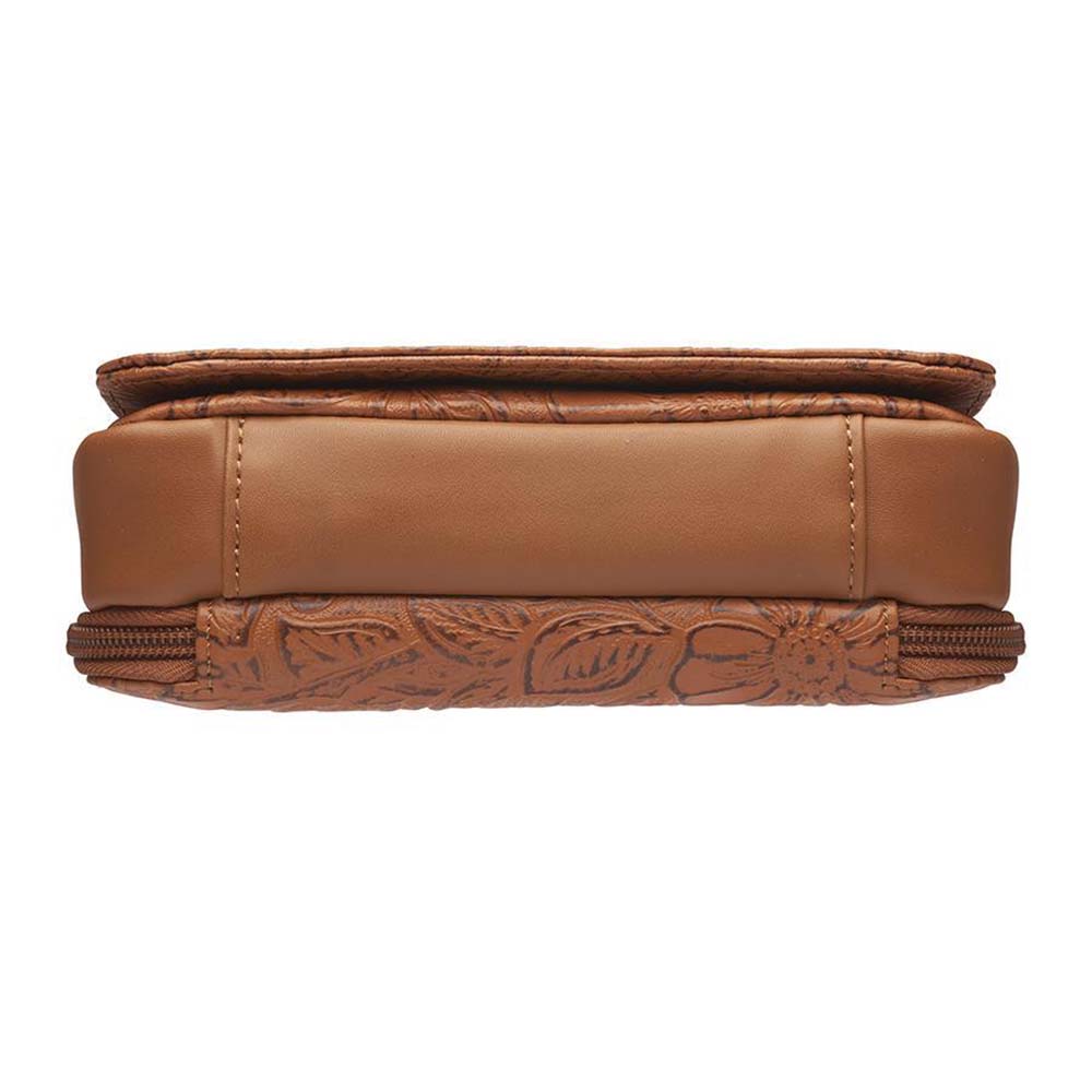 Crossbody Organizer Concealed Carry Purse USA Cowhide GTM-15