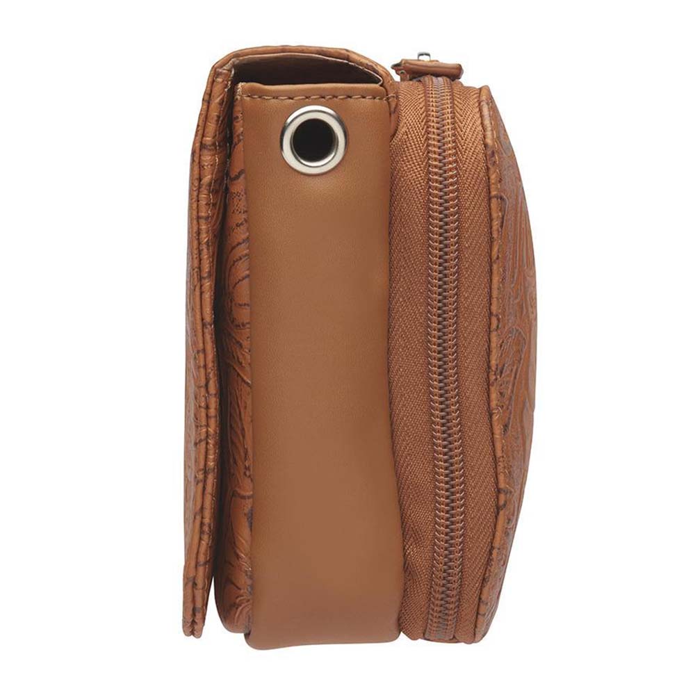 Crossbody Organizer Concealed Carry Purse USA Cowhide GTM-15