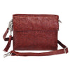 Clutch Concealed Carry Purse Debossed USA Cowhide GTM-22