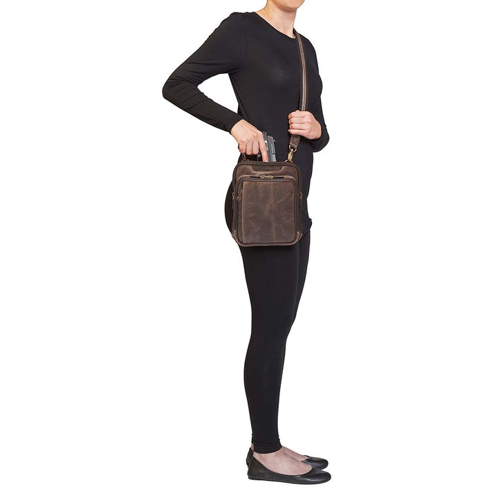 Crossbody Shoulder Pouch Concealed Carry Bag Buffalo GTM-CZY/99