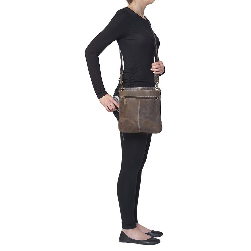 Crossbody Flat Sac Concealed Carry Purse Buffalo GTM-CZY/01