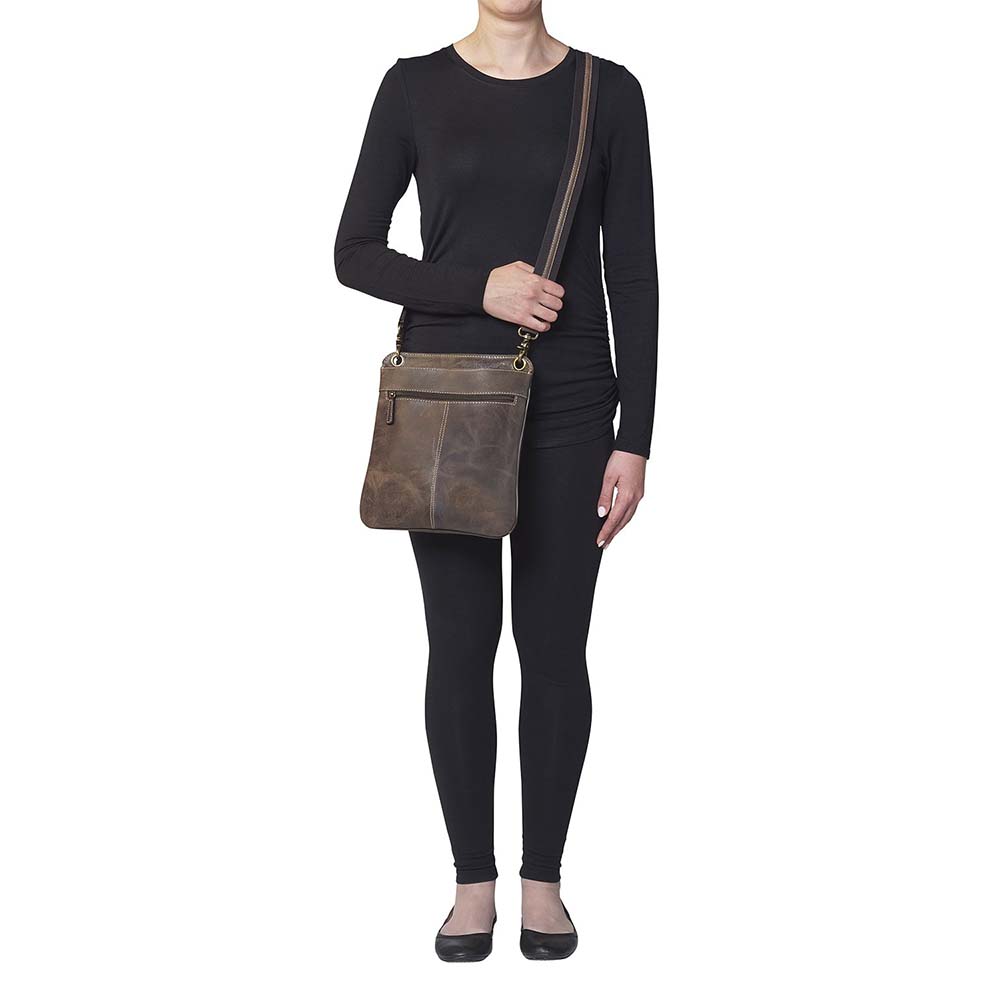 Crossbody Flat Sac Concealed Carry Purse Buffalo GTM-CZY/01