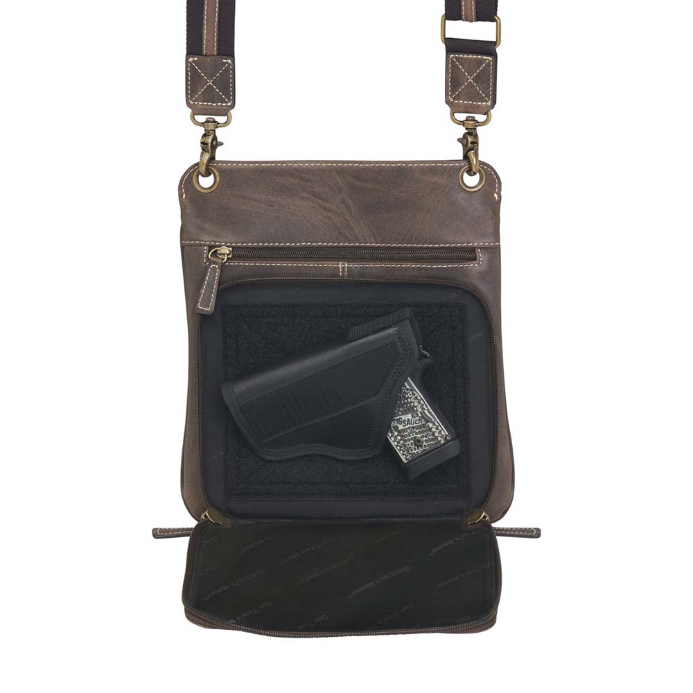 Crossbody Flat Sac Concealed Carry Purse Buffalo GTM-CZY/01