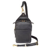 Compact Concealed Carry Sling Crossbody Leather USA Cowhide GTM-106/PBBLACK