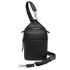 Compact Concealed Carry Sling Crossbody Leather USA Cowhide GTM-106/PBBLACK