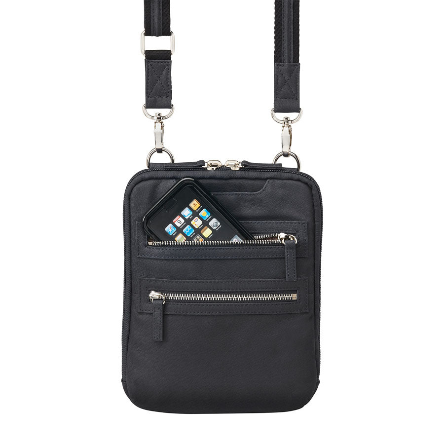Essential Crossbody, Tumbled Leather