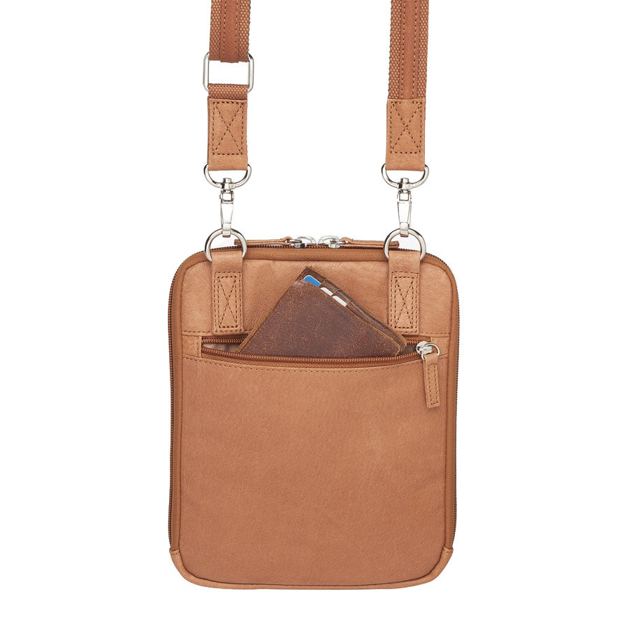 Essential Crossbody, Tumbled Leather