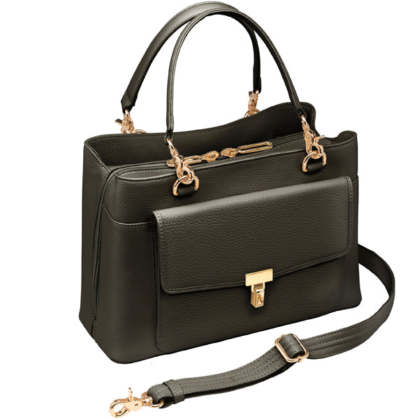 Avenue Large Satchel Concealed Carry Bag GTM-32/PBBLACK