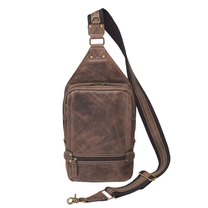 Sling Backpack Concealed Carry Bag Distressed Buffalo GTM-CZY/108