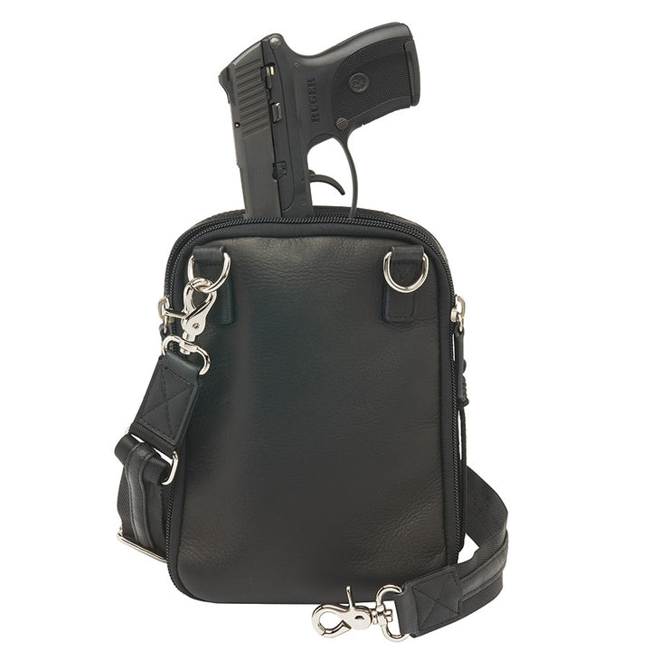 Crossbody Hipster, Washable USA Cowhide