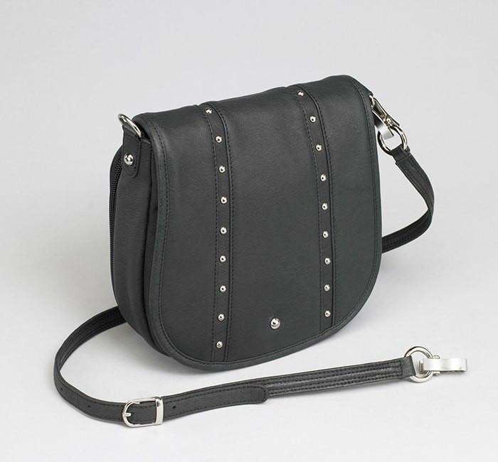 Studded Flap Bag, Tumbled Leather – GTMoriginals