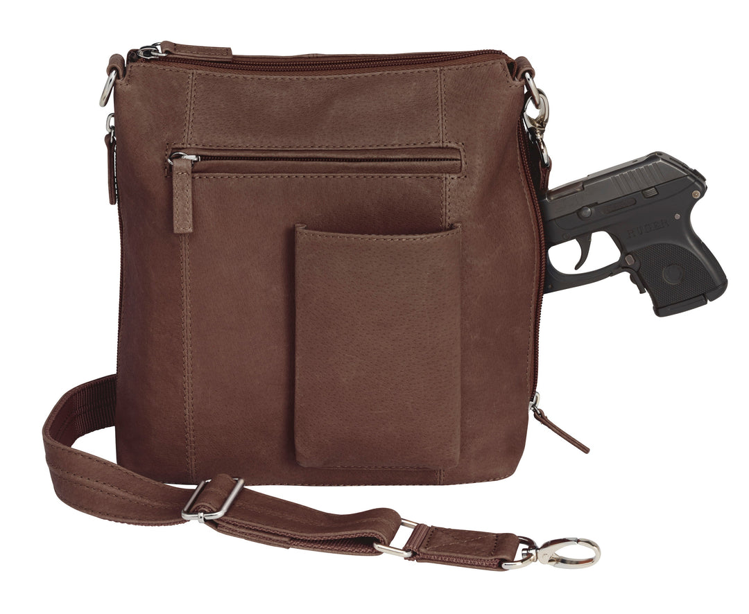 Simple CrossBody Bag for Concealed Gun Carry