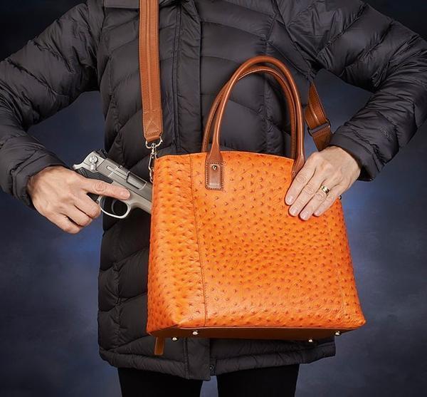 GTM-51 Town Tote - 3 Colors - Concealed Carry Handbags - CCW Purses - GunTotenMamas