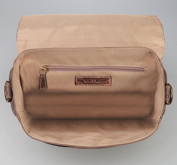 GTM/CZY-02 Vintage Messenger Bag - Concealed Carry Handbags - CCW Purses - GunTotenMamas