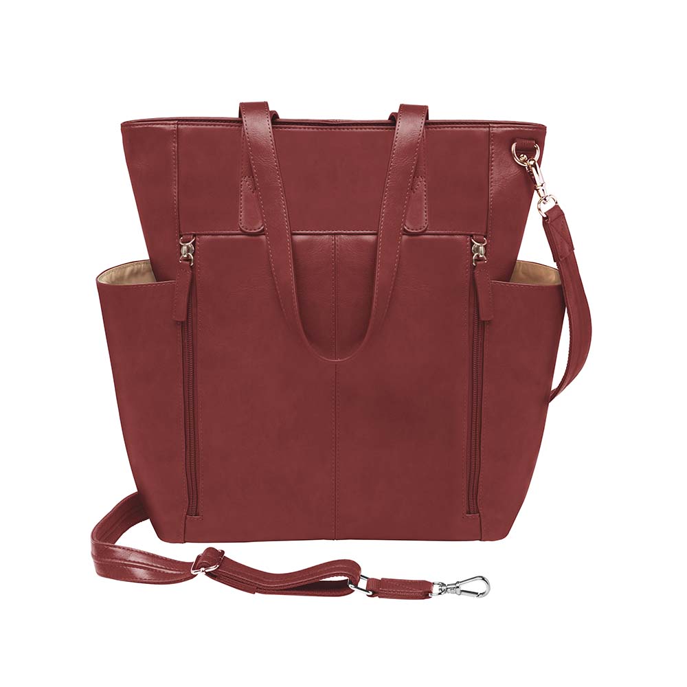 Travel Bag - LT - Red - Calf Leather