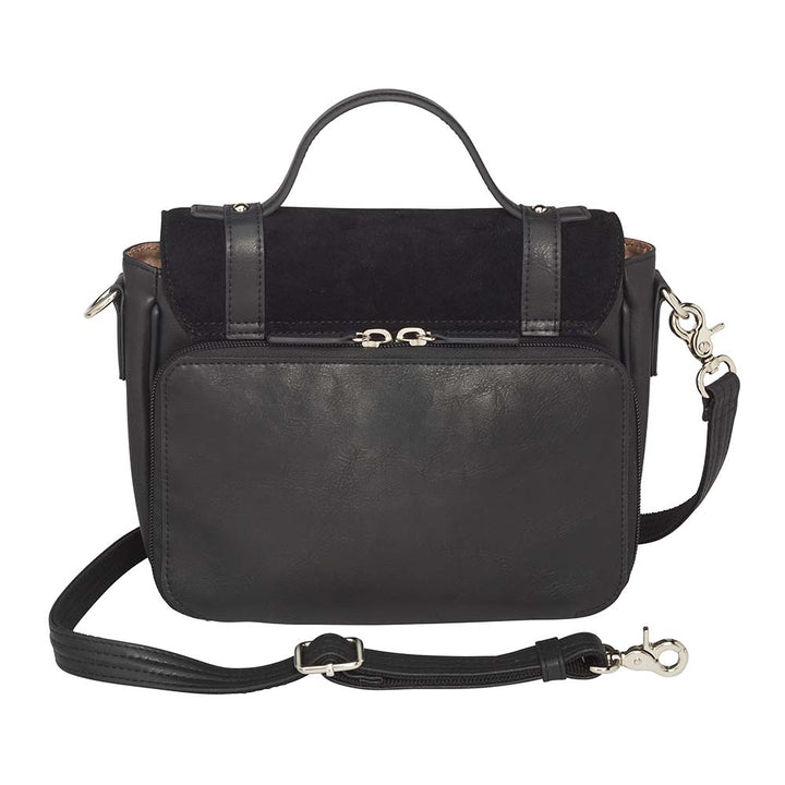 Satchel Mini School Girl, Cowhide with Suede