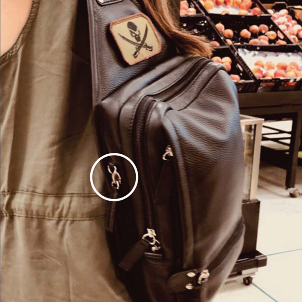 concealed carry sling mini backpack Concealed Carry Sling Backpack GTM-108 Women's Easy Gun Access CCW – GTMoriginals