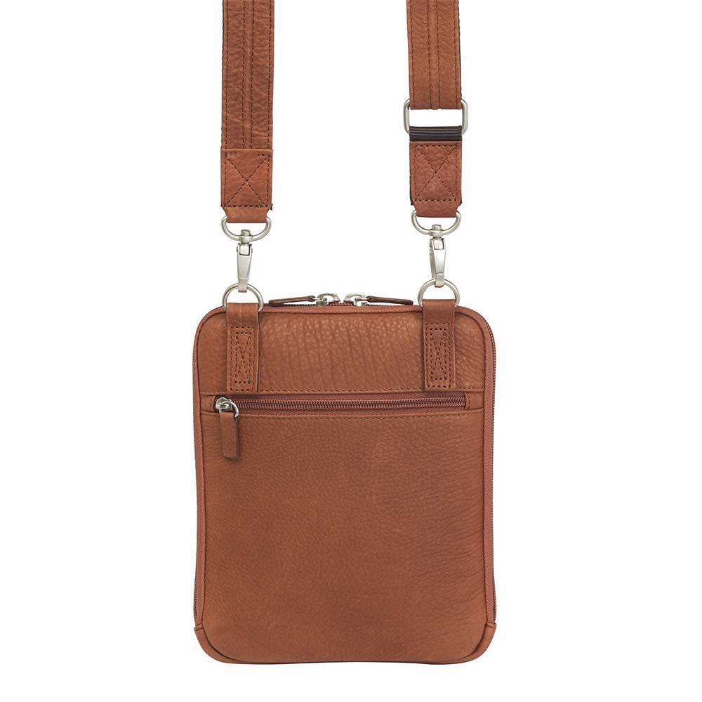 Crossbody Shoulder Pouch, USA Bison