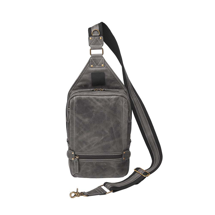 Sling Backpack, Distressed Buffalo