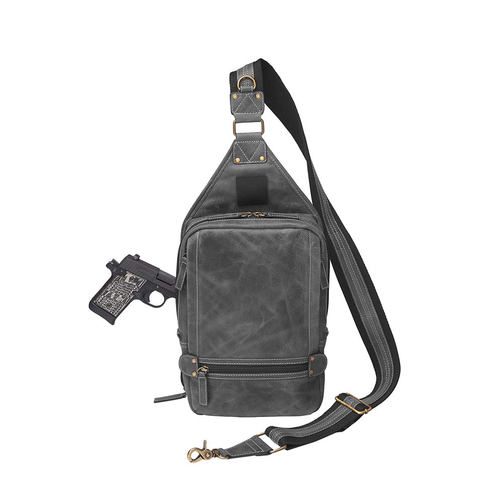 Sling Backpack, Distressed Buffalo