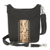 Crossbody Mail Pouch Concealed Carry Purse Cowhide GTM-17