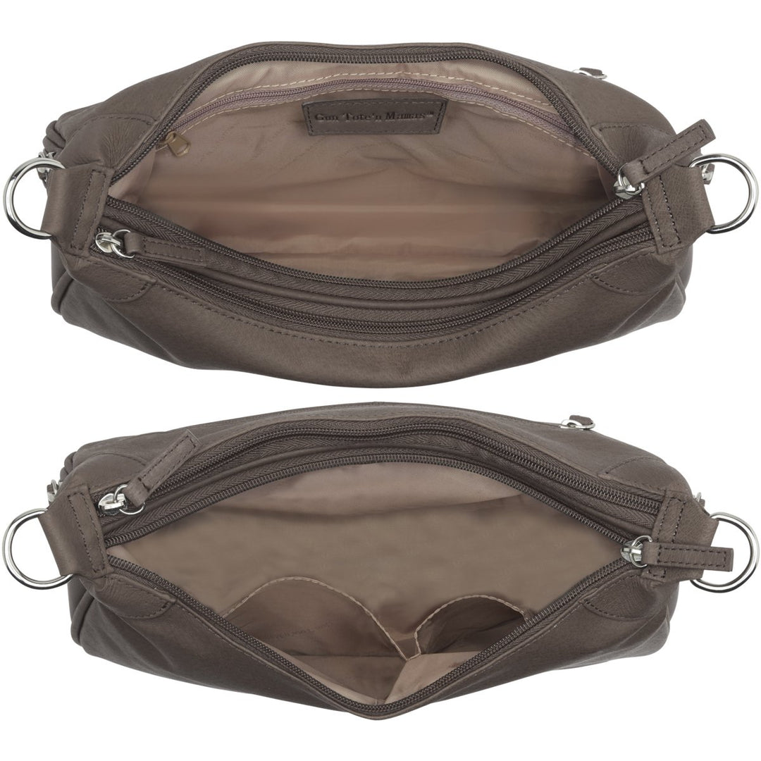 GTM-70 Concealed Carry Basic Hobo Handbag - 5 Colors - Concealed Carry Handbags - CCW Purses - GunTotenMamas